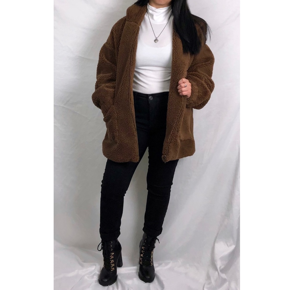 Teddy bear fur coat